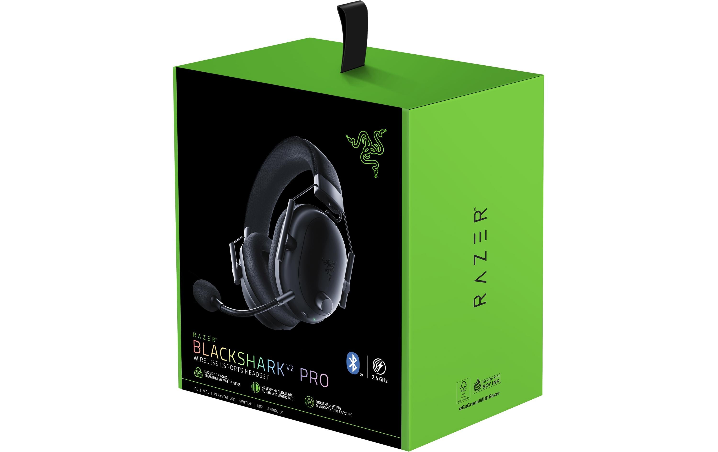 Headset BlackShark V2 Pro 2023 Schwarz<br>Kabelloses Over-Ear Gaming Headset