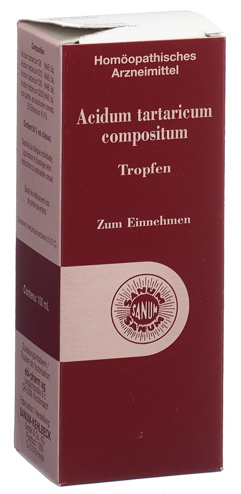 SANUM Acidum tartaricum compositum Tropfen 100 ml