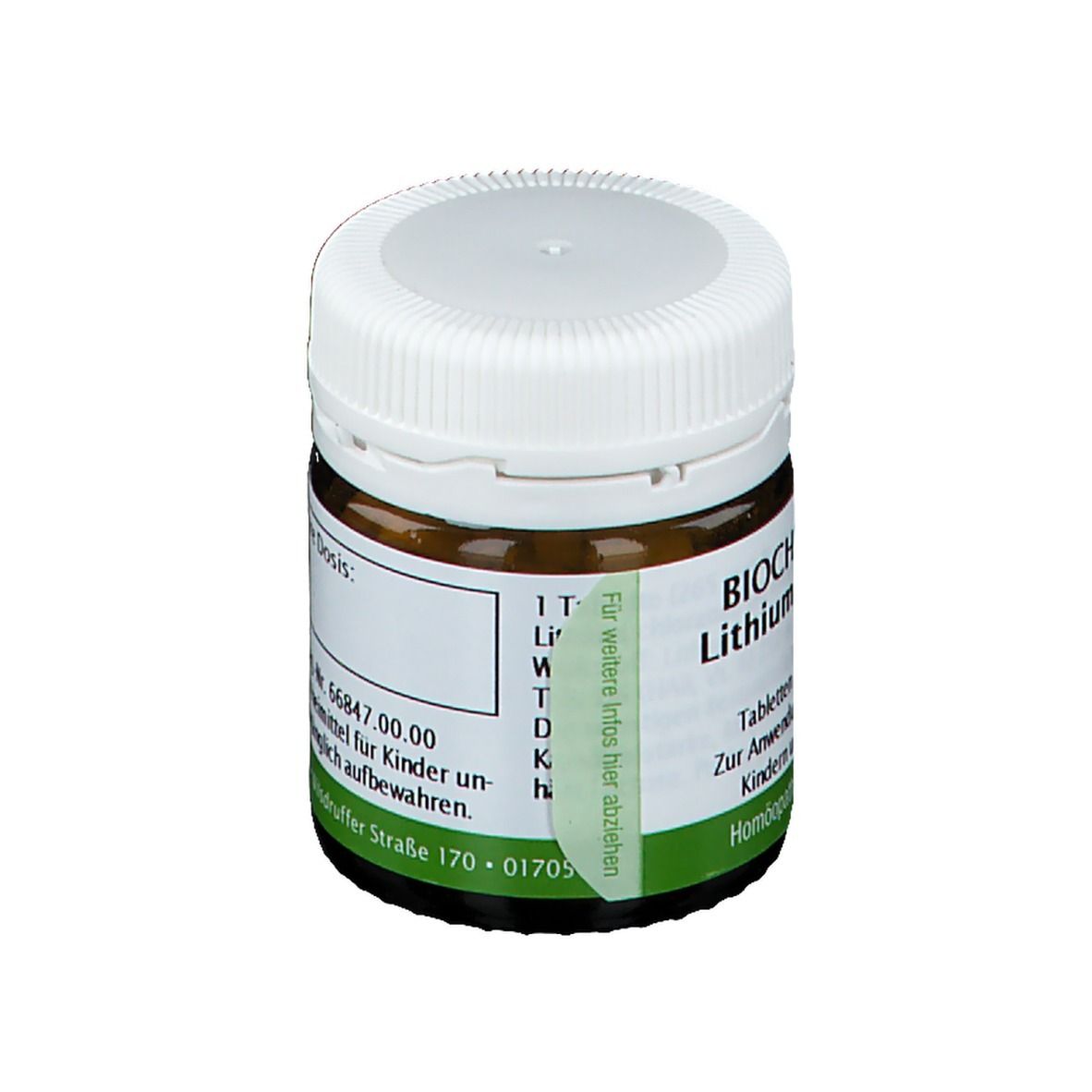 BIOCHEMIE 16 LITHIUM CHLORATUM D6