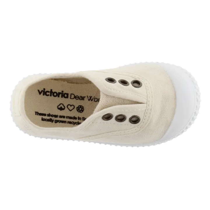 Victoria Baskets Inglesia Elastico Lon | Crème