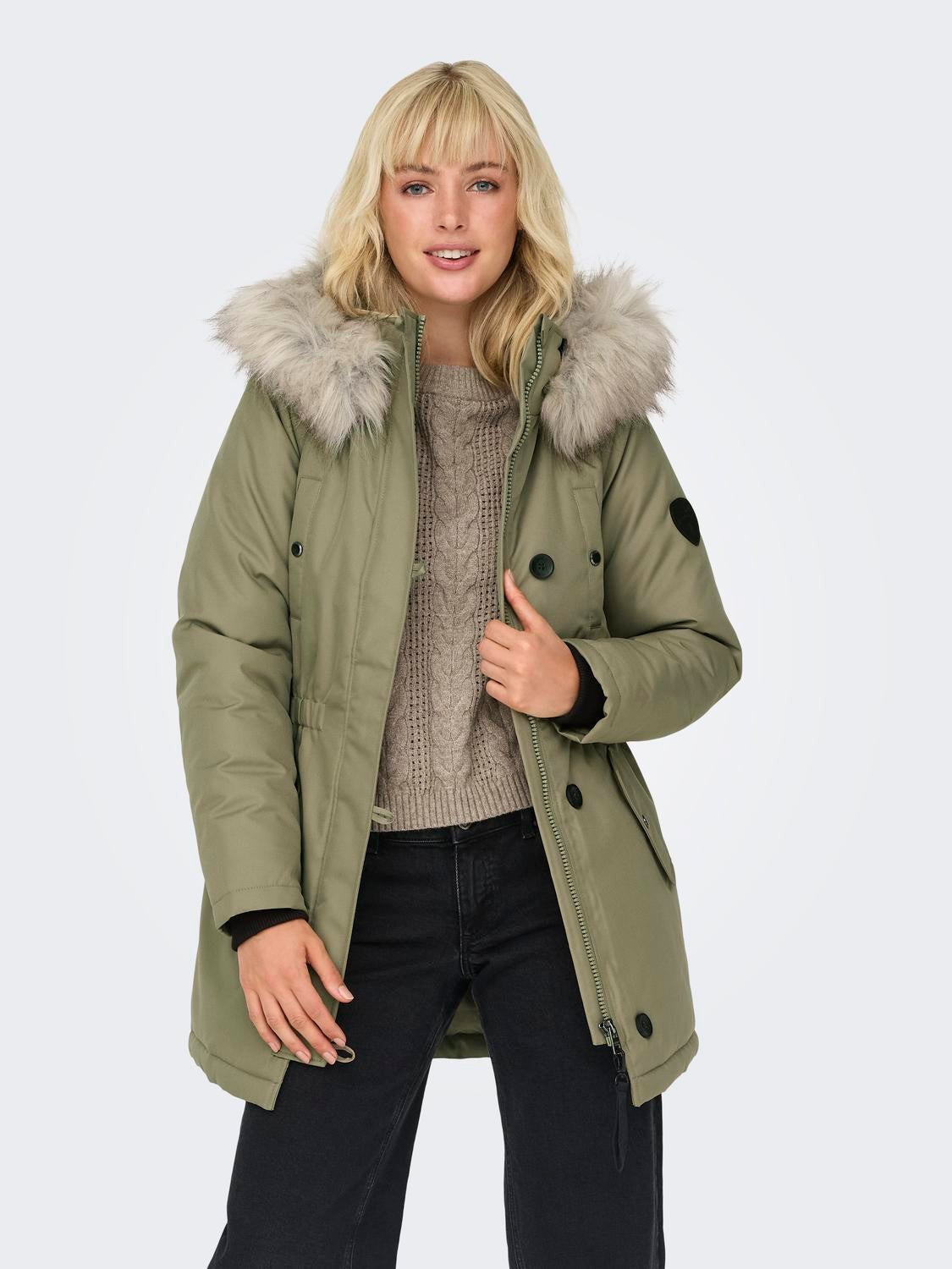 ONLIRIS Langer Parka Mermaid