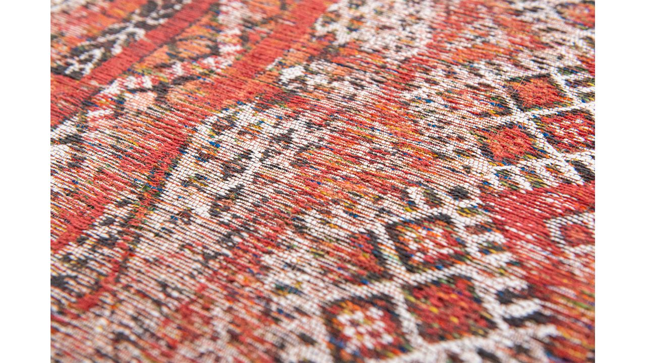 Vloerkleed Fez Red 9115 Antiquarian Kilim  | Louis de Poortere
