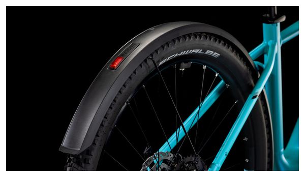 VTC Électrique Cube Nuride Hybrid Performance 625 Allroad Shimano Cues 9V 625 Wh 29'' Bleu Swimming Pool 2025