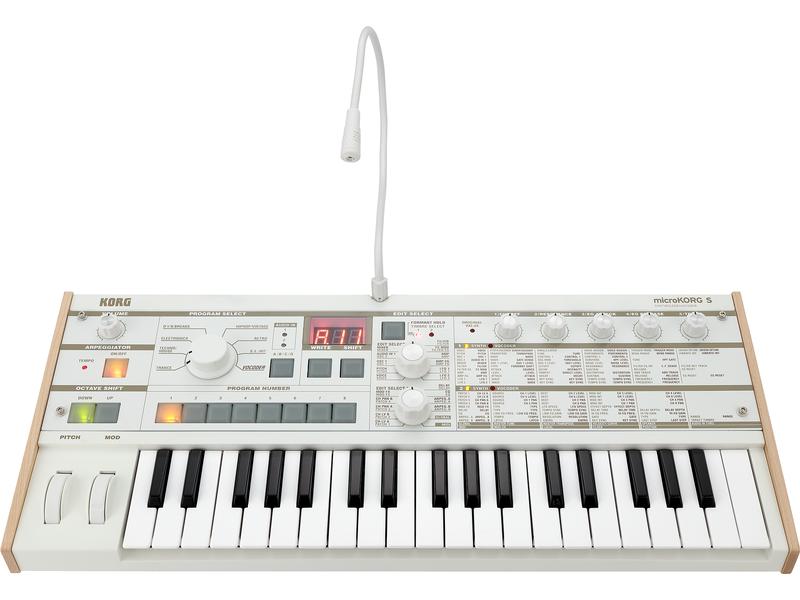 Korg Synthesizer microKORG S Analog-Modeling-Synthesizer-Vocoder