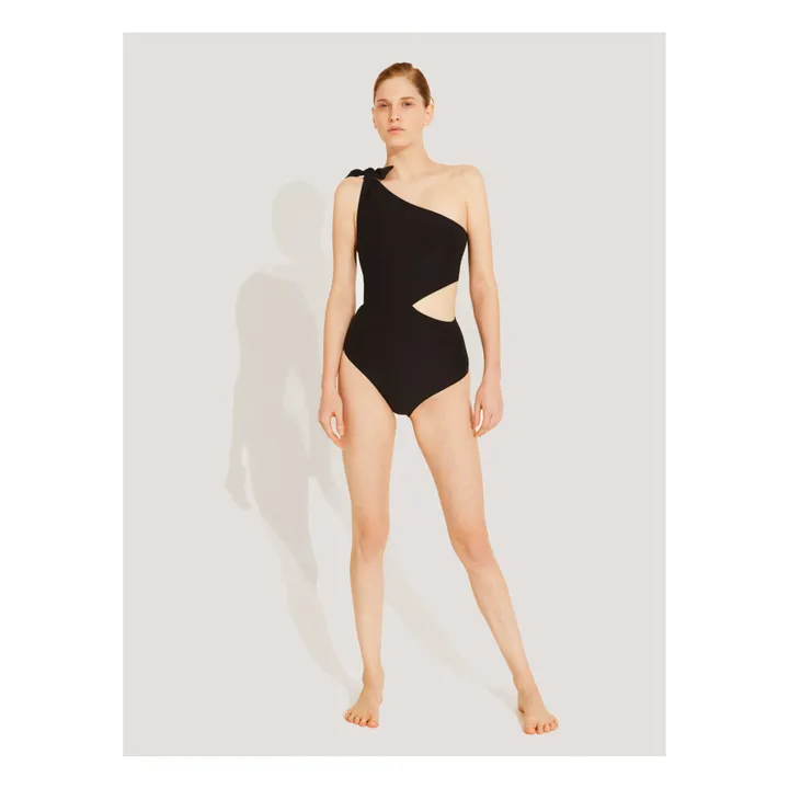 Re.Sea Maillot 1 Pièce Longitude 06 | Noir