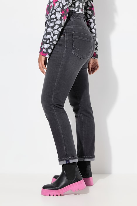 Jeans, Slim Fit, 5-Pocket, mit recycelten Polyester