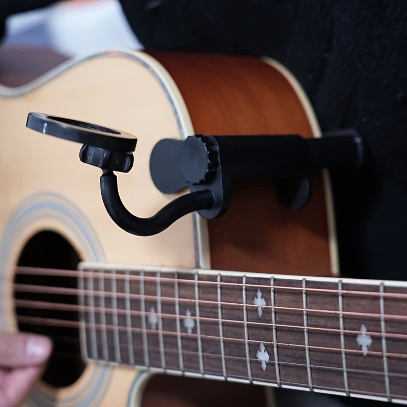 Universal MagSafe Gitarren Smartphone Halterung 360° Drehbarer Handy Clip für Gitarre / Bass / Ukulele - Schwarz