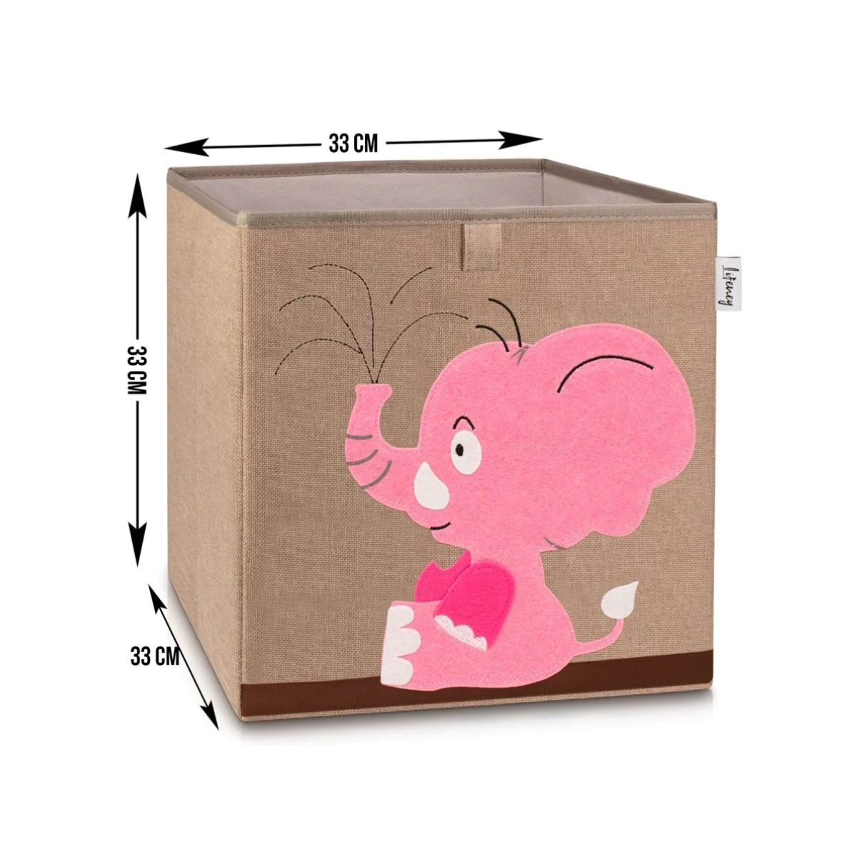 Boîte de rangement en tissu pour enfant 