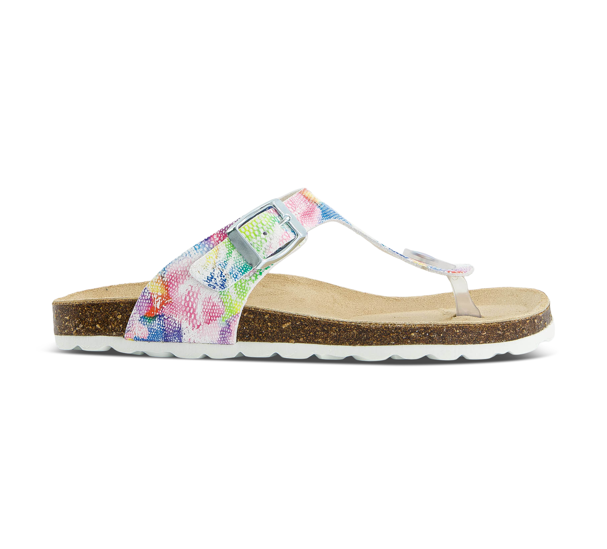 Richter Offene Hausschuhe weissmulticolor