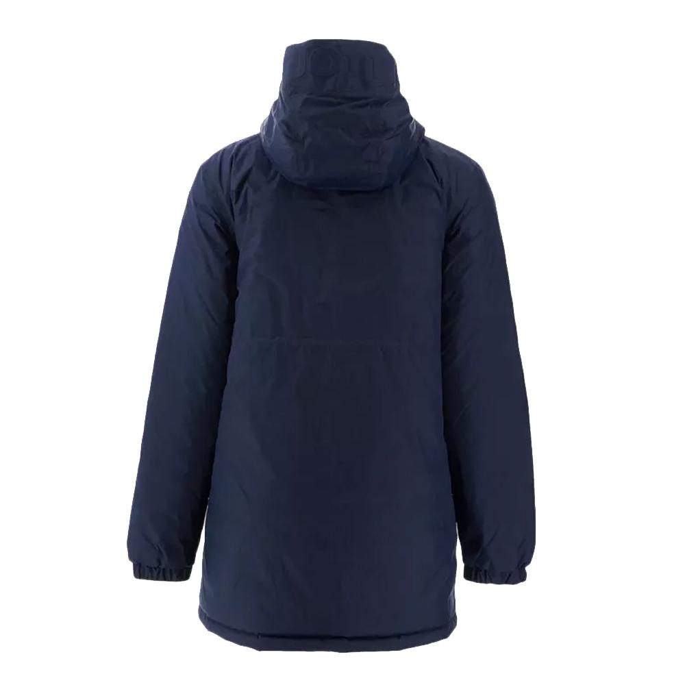 Jott Doudoune Mi-Longue Réversible Marine Femme Jott Roma