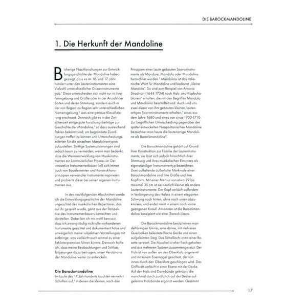 Edition Mando Die Kunst des Mandolinenbaus