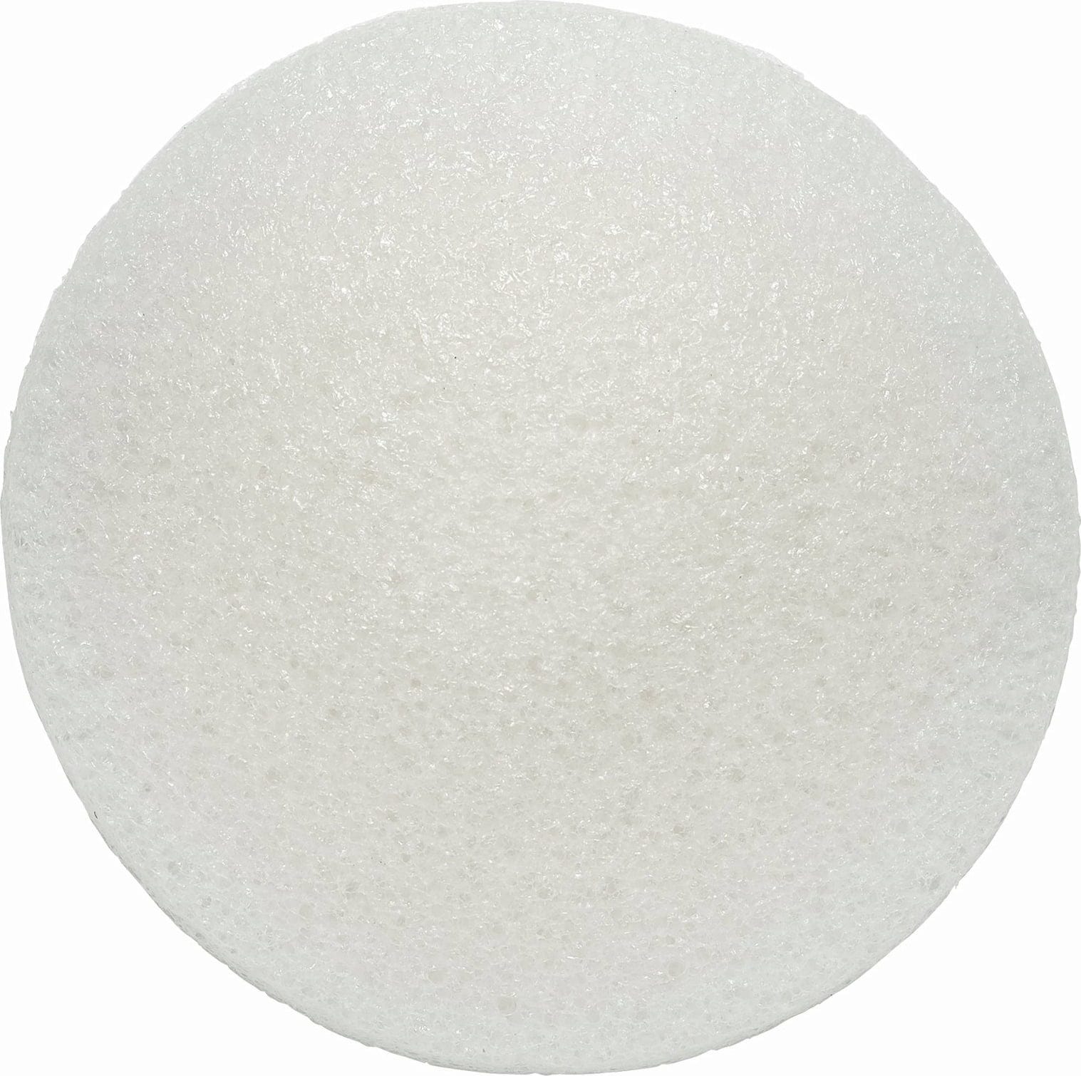 The Konjac Sponge Company  Slim Round White Pure Baby Sponge