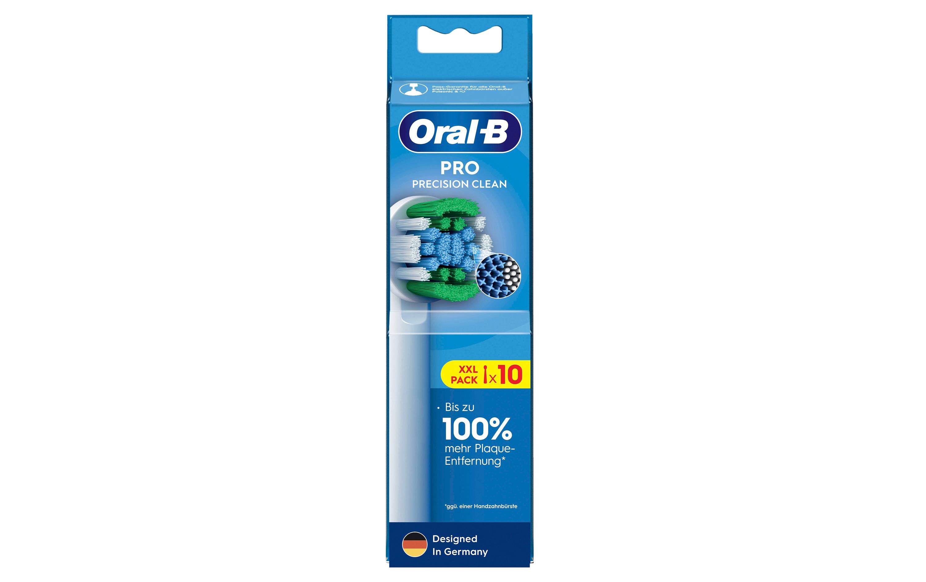 Zahnbürstenkopf Pro Precision Clean 10 StückAufsteckbürsten