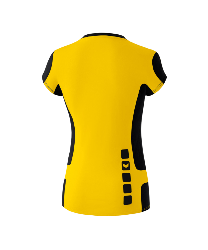 Erima Vigo T-Shirt Damen Gelb Schwarz