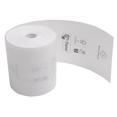 Exacompta - 10 Bobines thermiques - rouleaux caisses - 80 x 72 mm x 76 m - sans phénol et sans plastique