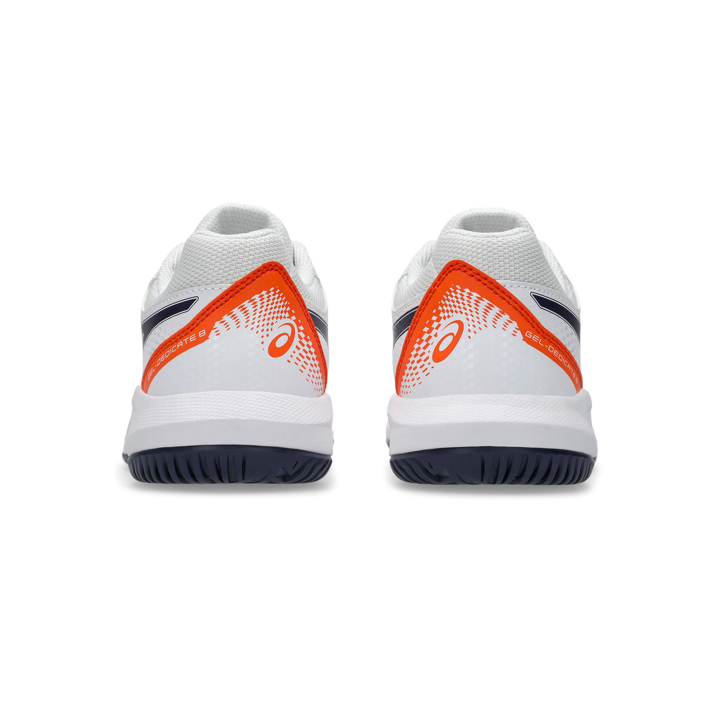 ASICS Gel-Dedicate 8 GS Chaussures Toutes Surfaces Enfants - Blanc , Bleu Foncé