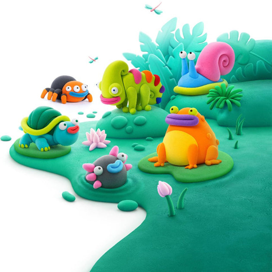 Hey clay boetseerklei exotische huisdieren