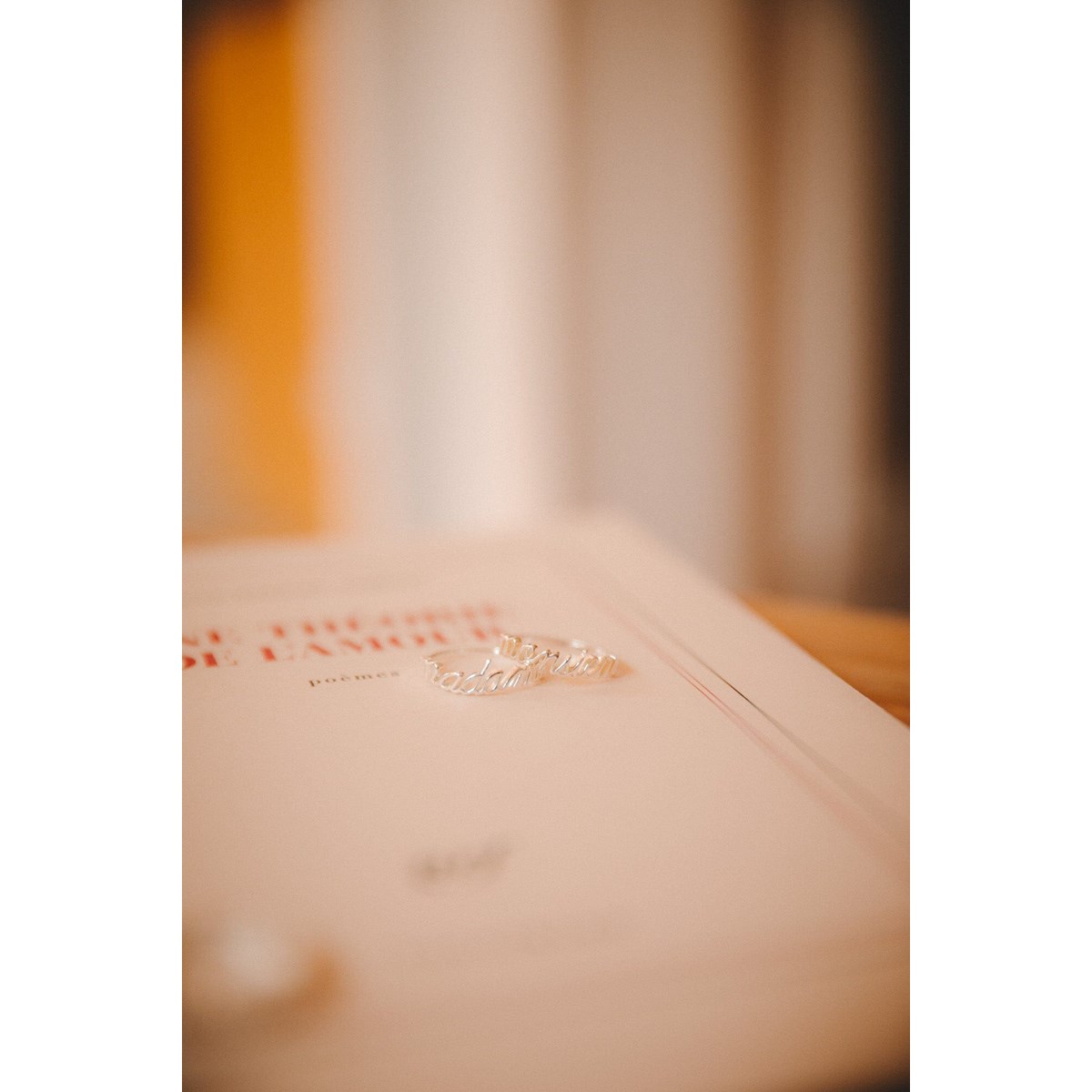 bague argent - MONSIEUR