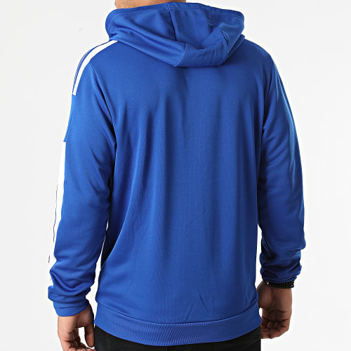 Sweat Capuche A Bandes GP6436 Bleu Roi