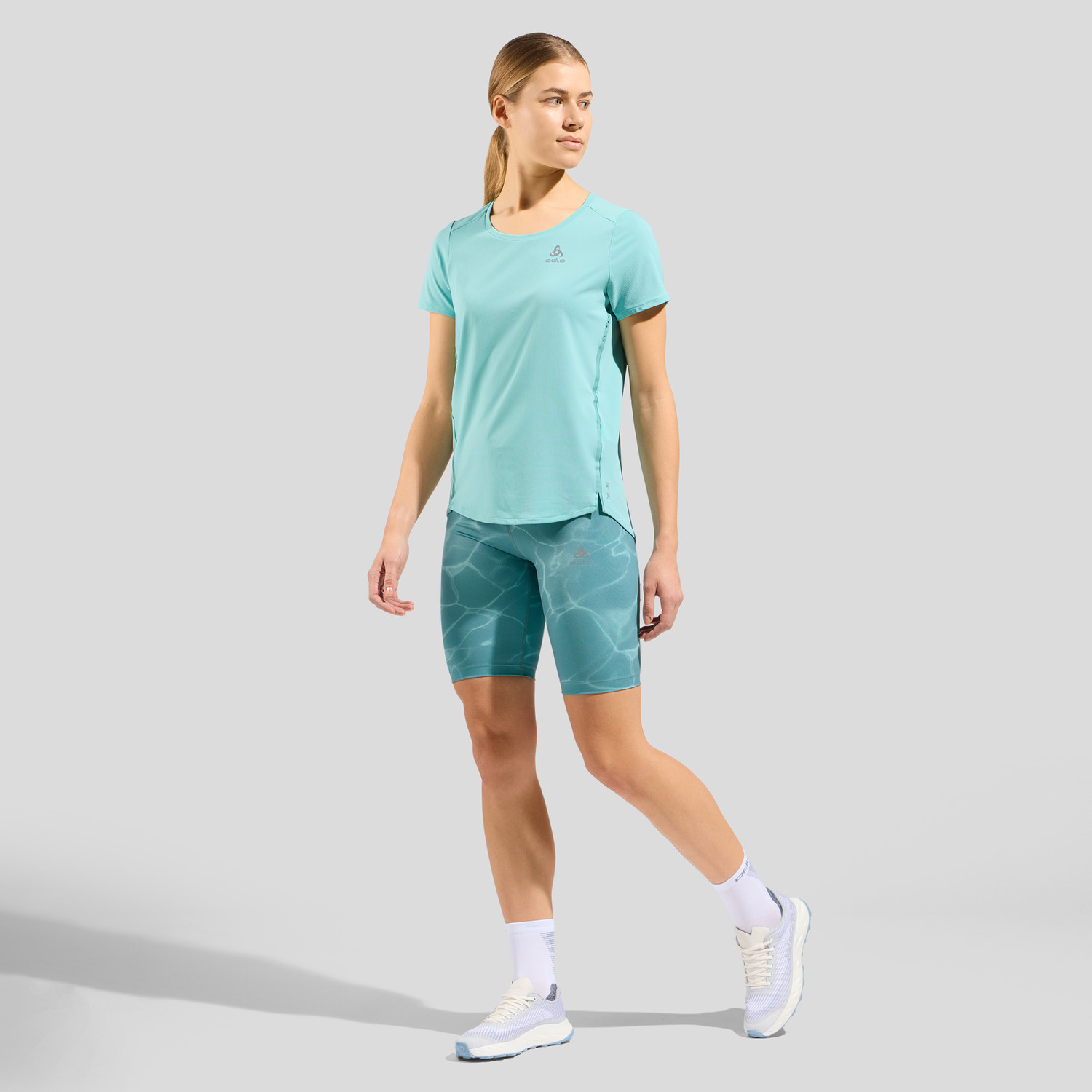 Odlo ZeroWeight Crew Neck Chilltec Shirt Dames