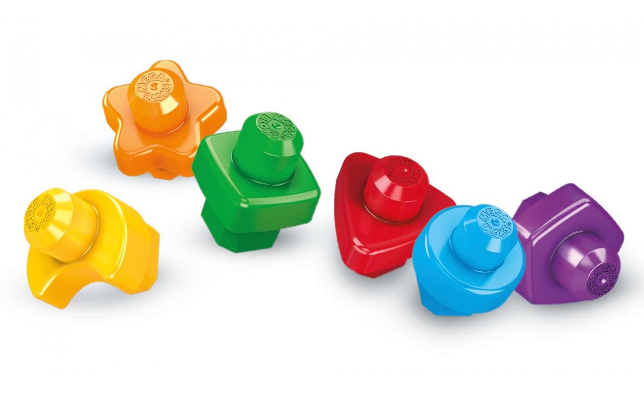 Fisher Price Mega Bloks Vormensorteerwagen
