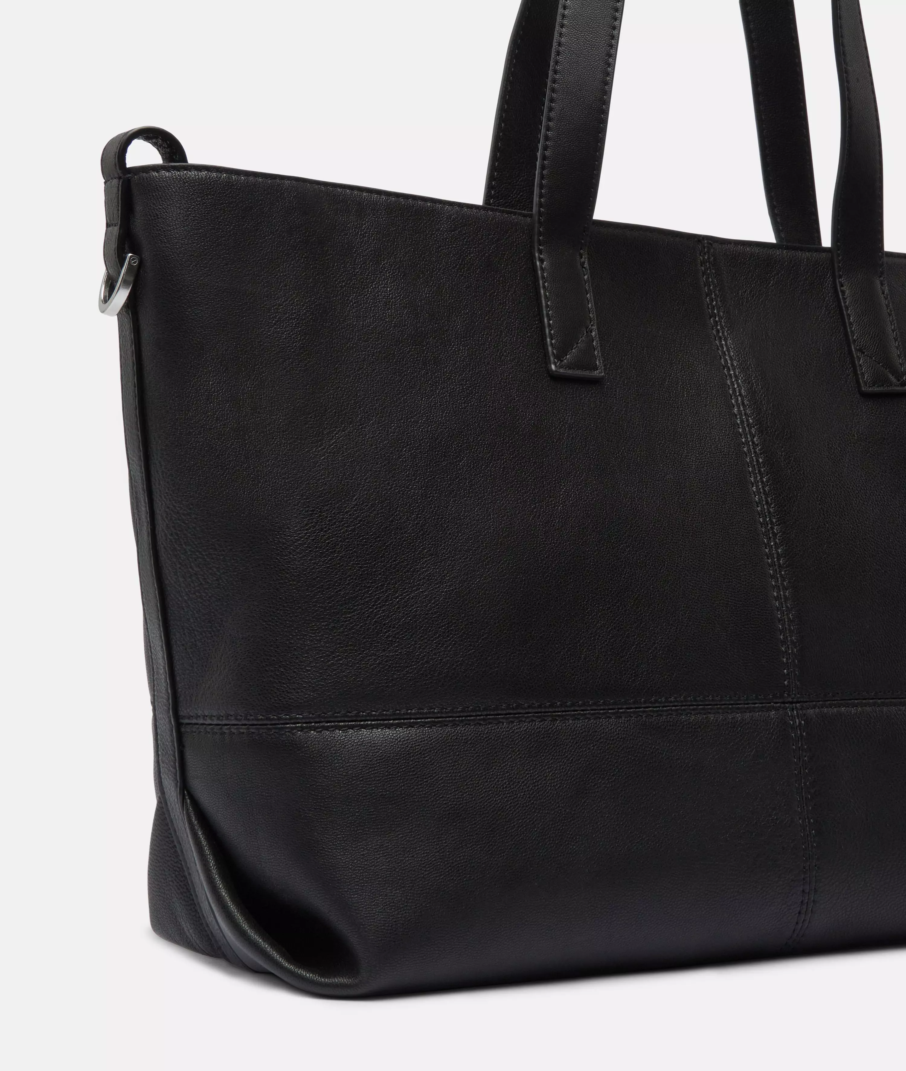 Ariel Shopper M Spacious goatskin leather shopper