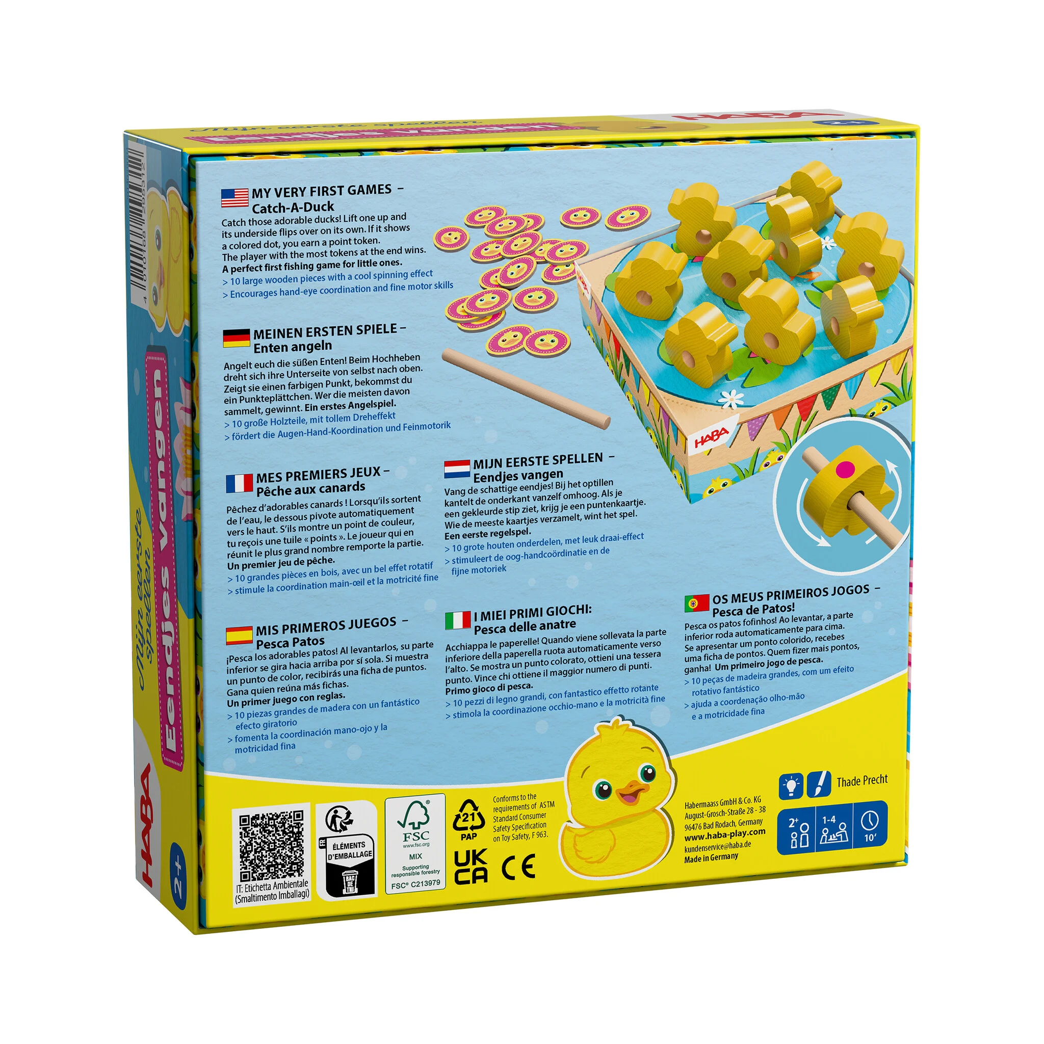 Haba Haba Mijn eerste spellen - eendjes vangen