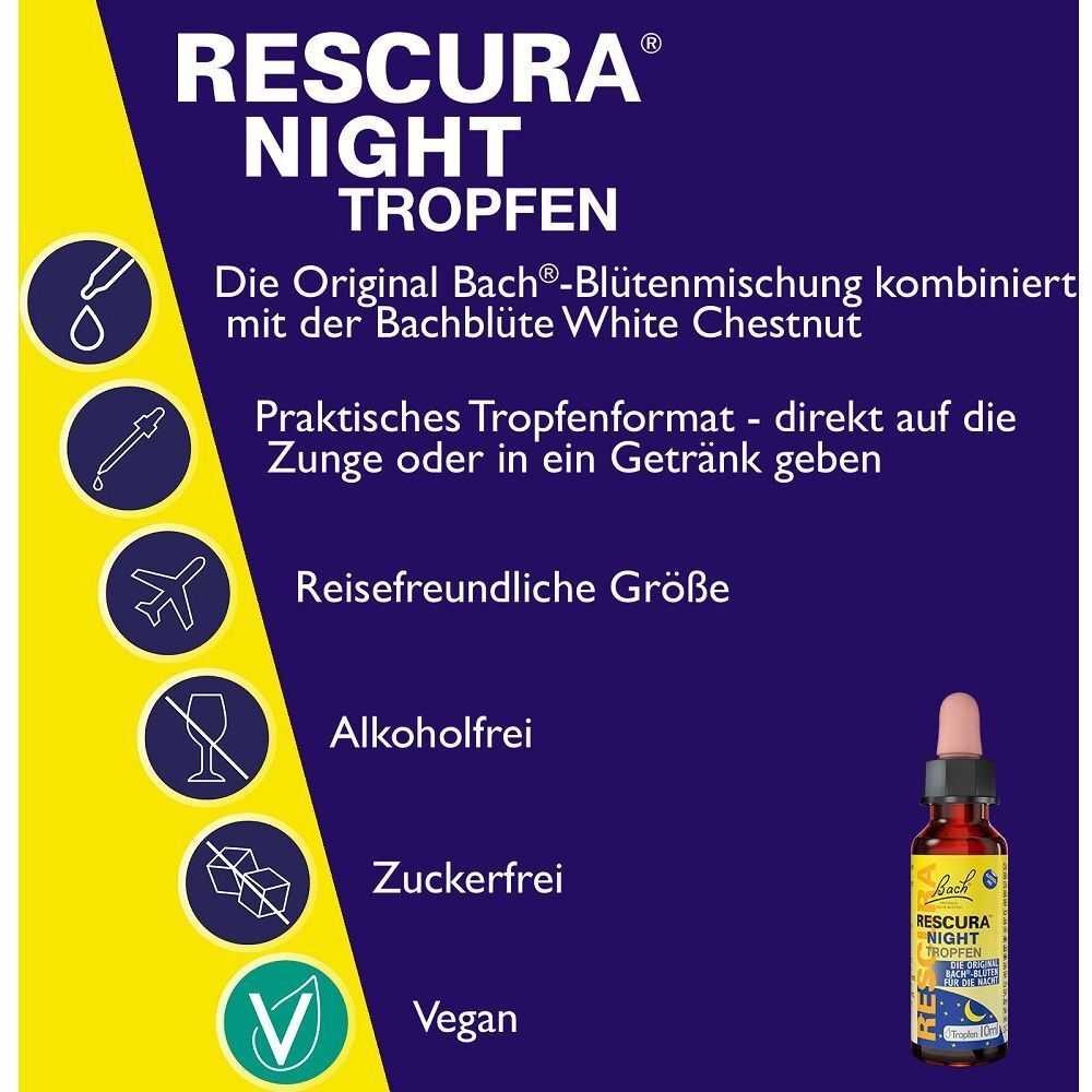 Bach® RESCURA™ NIGHT TROPFEN alkoholfrei