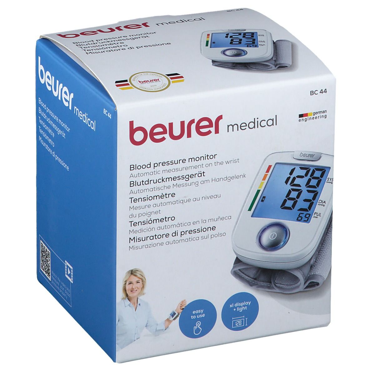 beurer Handgelenk-Blutdruckmessgerät BC44