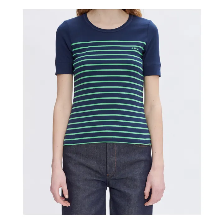 A.P.C. T-shirt Alexandria Coton Bio | Bleu marine