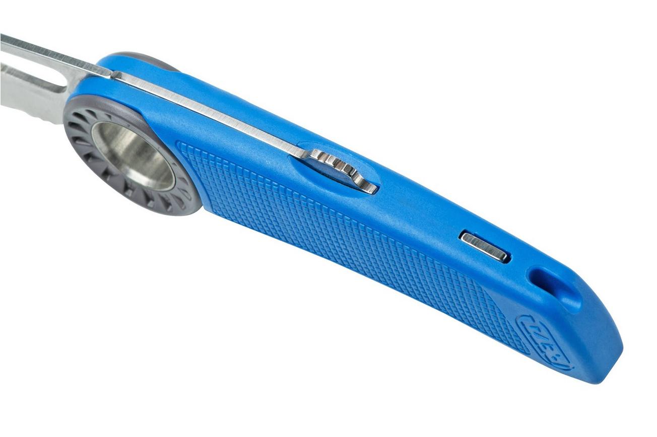 Petzl Spatha S92AB, blauw, zakmes