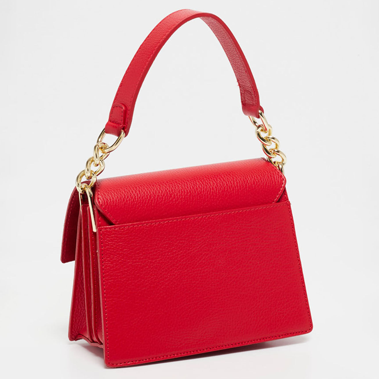 Christian Laurier Sac bandoulière en Cuir Adriana rouge - 21.5x16x10 cm