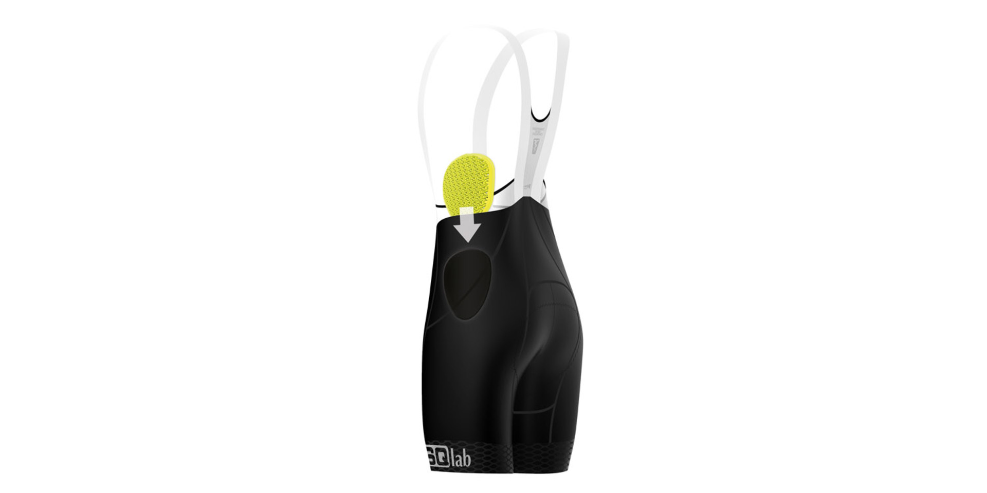 SQlab ONE11 MTB Fietsbroek Kort Zwart Heren