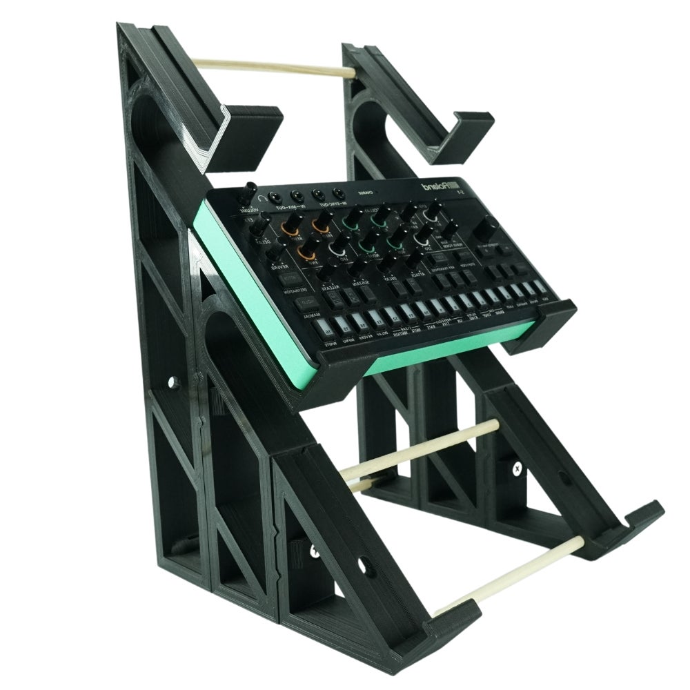 Coverup desktop statief voor 3x Roland Compact