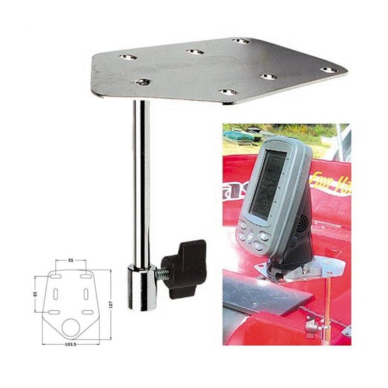 Option Platine Canne Pour Echosondeur Pike'n Bass