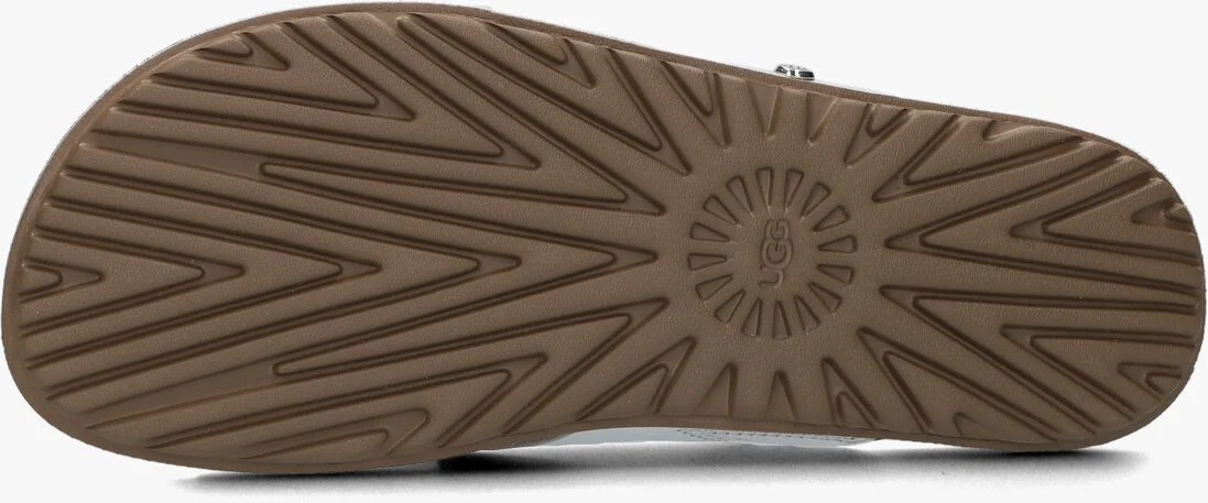UGG zilveren ugg slippers w solivan crossband