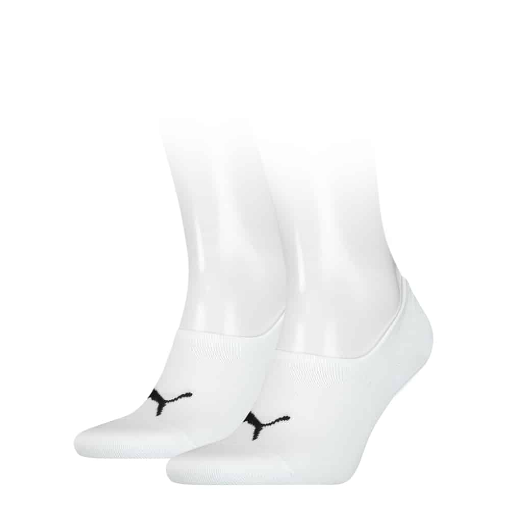 Puma FOOTIE 2P HIGH CUT Socken in Weiß