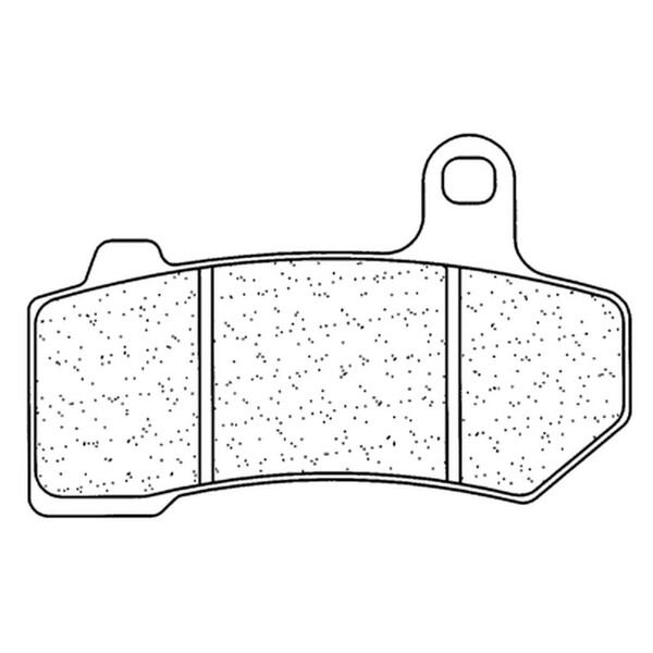 Cl brakes - Plaquettes de frein Route métal fritté - 1172A3+