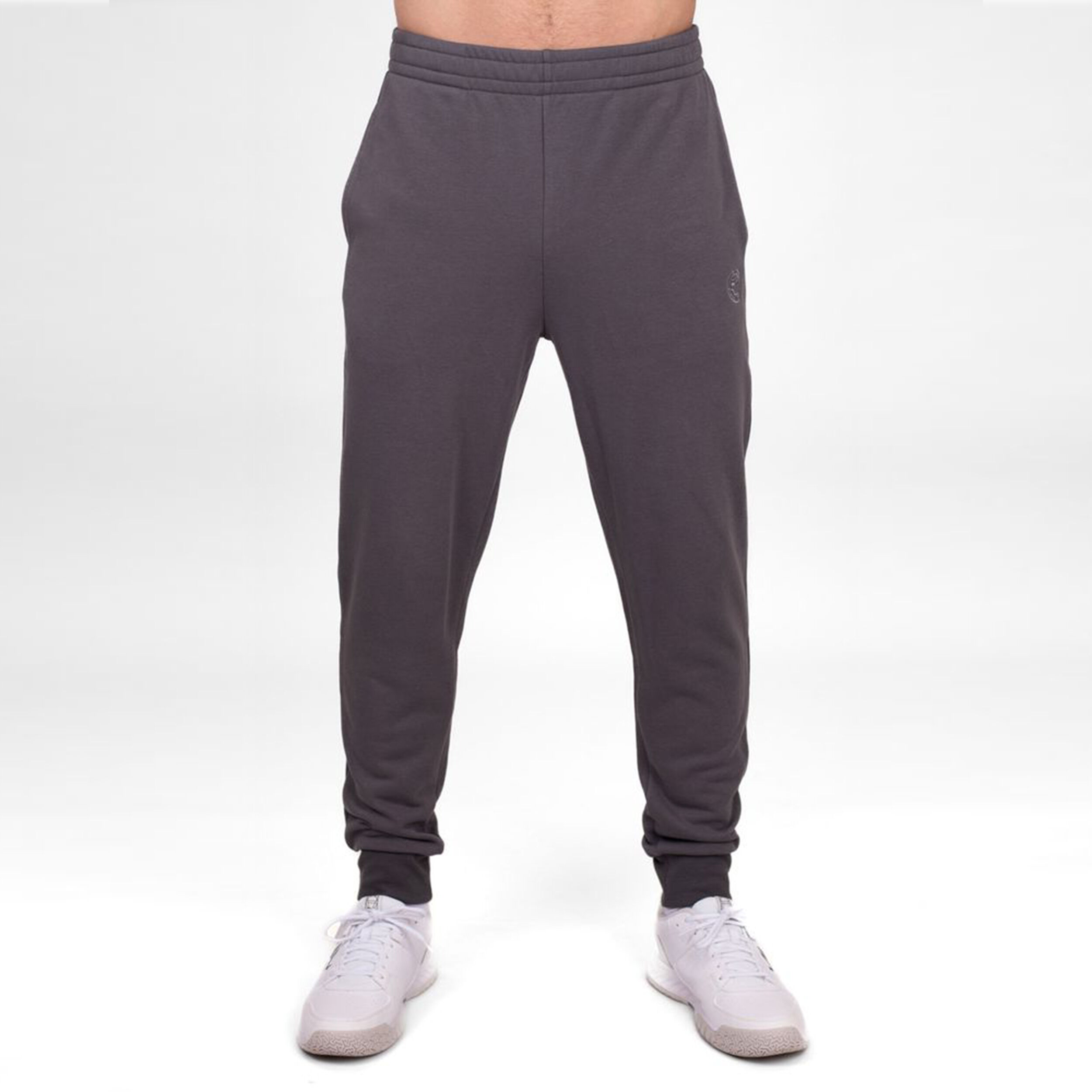 BIDI BADU Chill Wide Leg Pantalon Survêtement Hommes - Gris