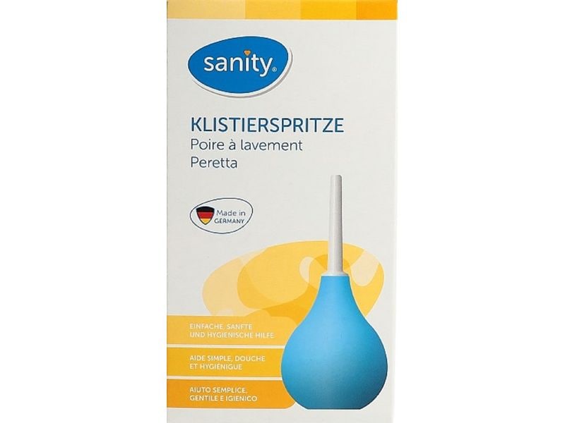 Sanity Birnspritze 143 ml Gr 7, 2tlg Birnspritze für die gründliche Reinigung der Ohren