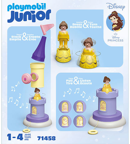 Playmobil Junior - Junior & Disney: Belles Spielturm mit Sound -