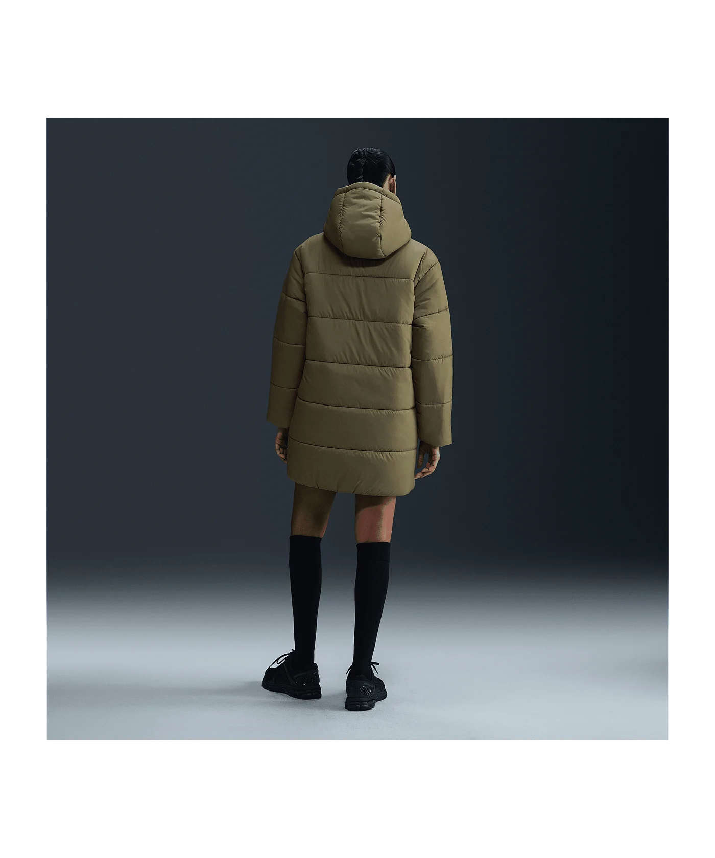 Nike Parka Jacke Damen Grün F320