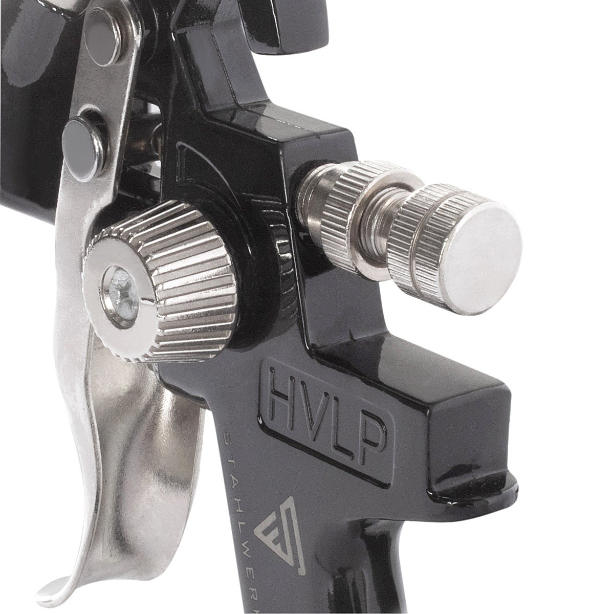 STAHLWERK HVLP verfspuitpistool SG-600 ST 1,4 mm spuitmond 600 ml zwaartekrachtbeker