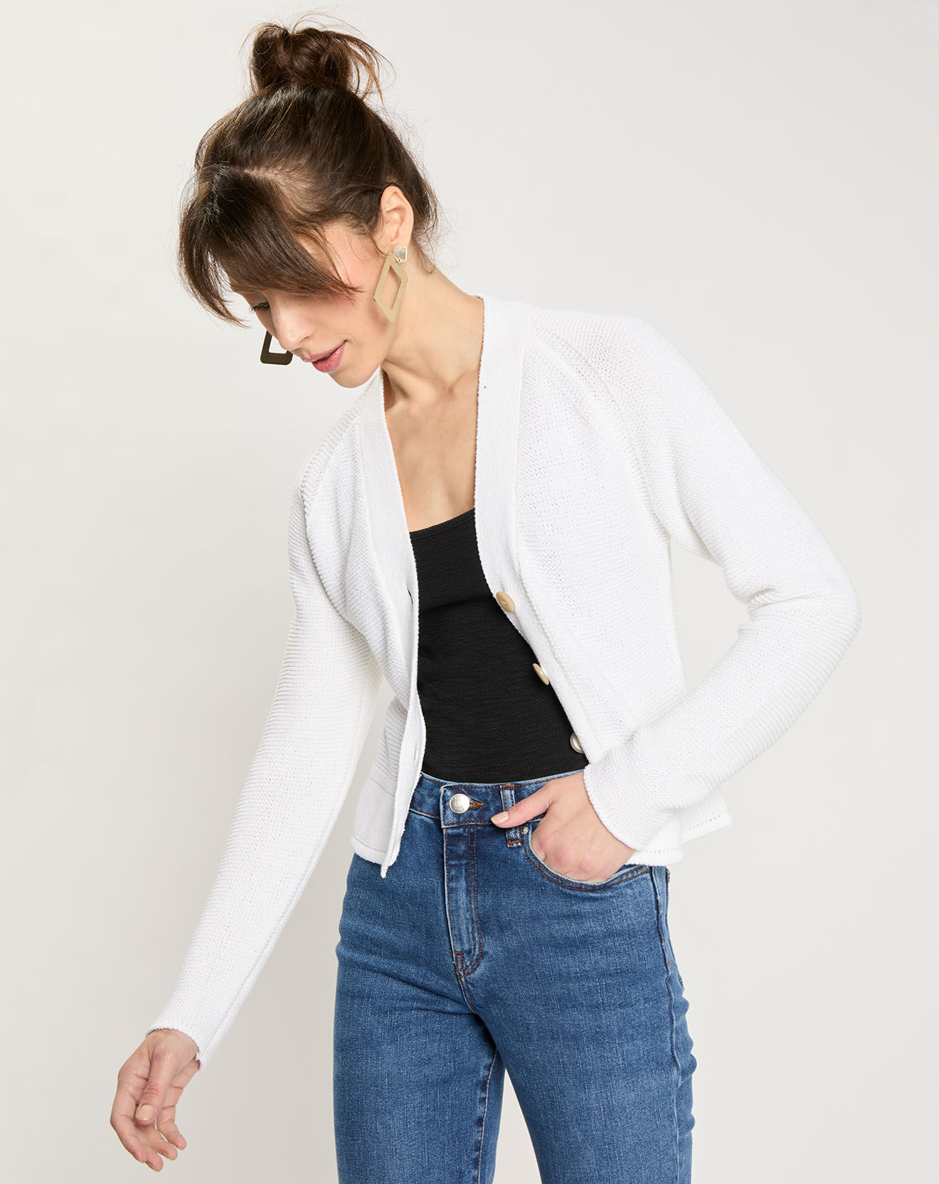Zapa Gilet Gaite blanc