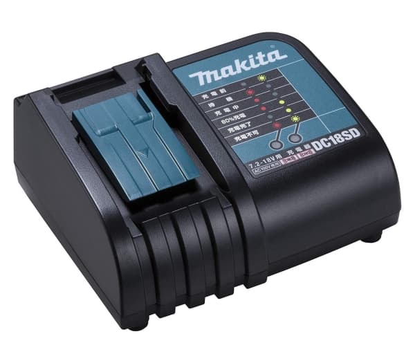 Original Makita DC18SD Battery Charger LXT ®DC18SD - Charger for 14,4V and 18V Li-ion batteries (Li–ion • 14,4 – 18V • DC18SD)