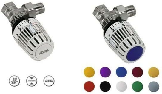 Heimeier - Thermostaatknop - Wit - M30x1.5 - Vloeistofgevuld