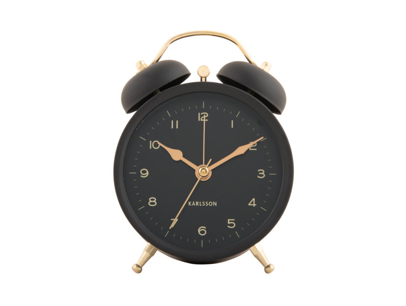 Alarm Clock Classic Twin Bell KA5998BK Black