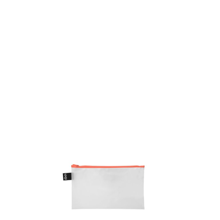 Loqi Reißverschl. Zip Pockets transluzent Milky