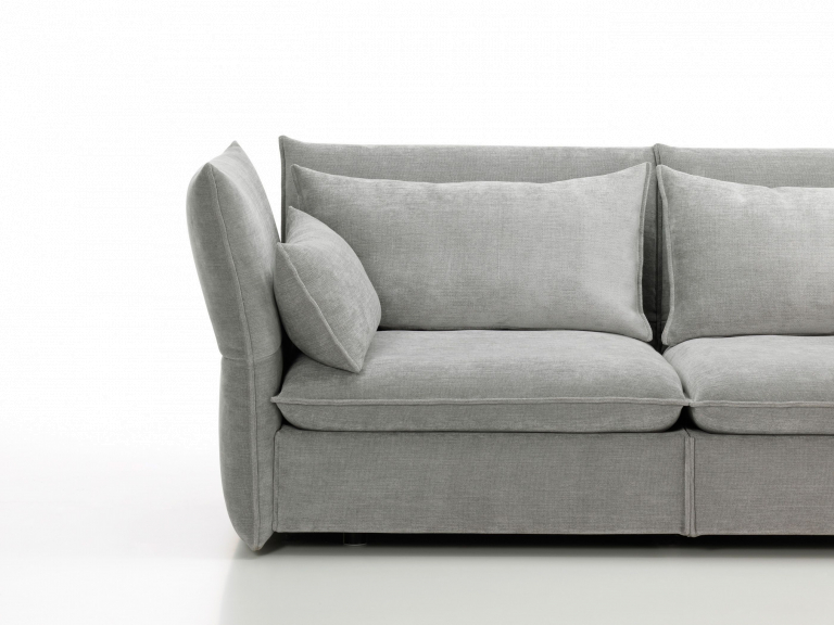 Vitra Mariposa 3-zits bank Iroko limoen