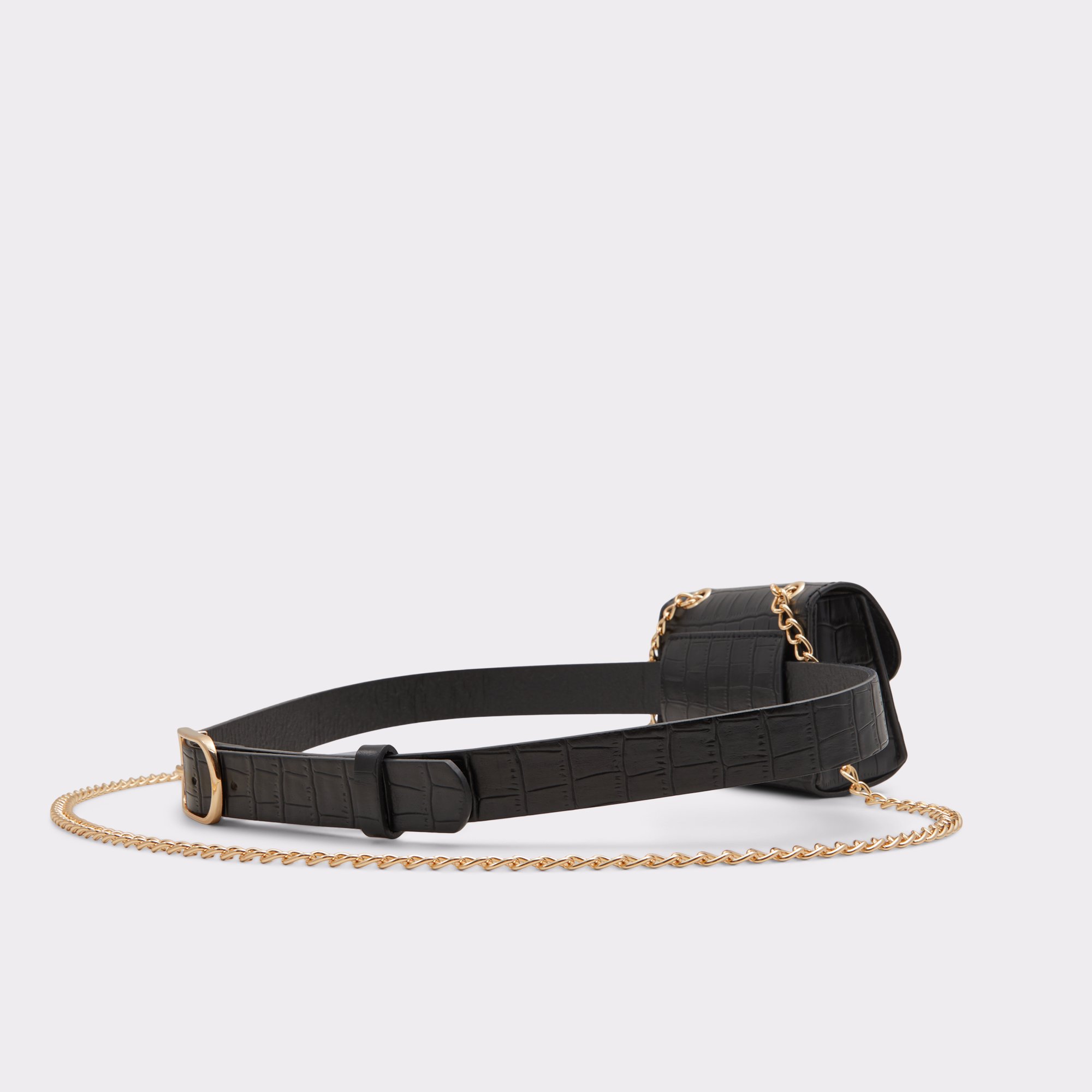 Jaison Black-Gold Multi Women Backpacks & Fanny Packs